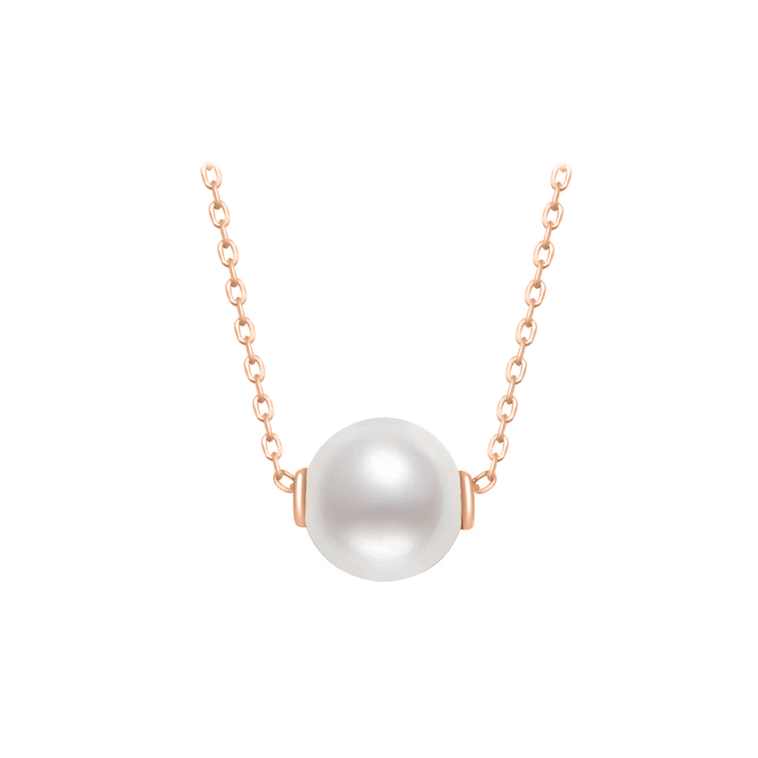 Sterling Silver Interchangeable Necklace WN00469 | Possibilities - PEARLY LUSTRE