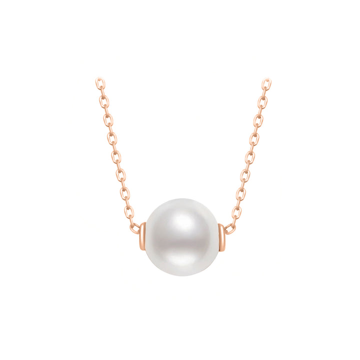 Sterling Silver Interchangeable Necklace WN00469 | Possibilities - PEARLY LUSTRE