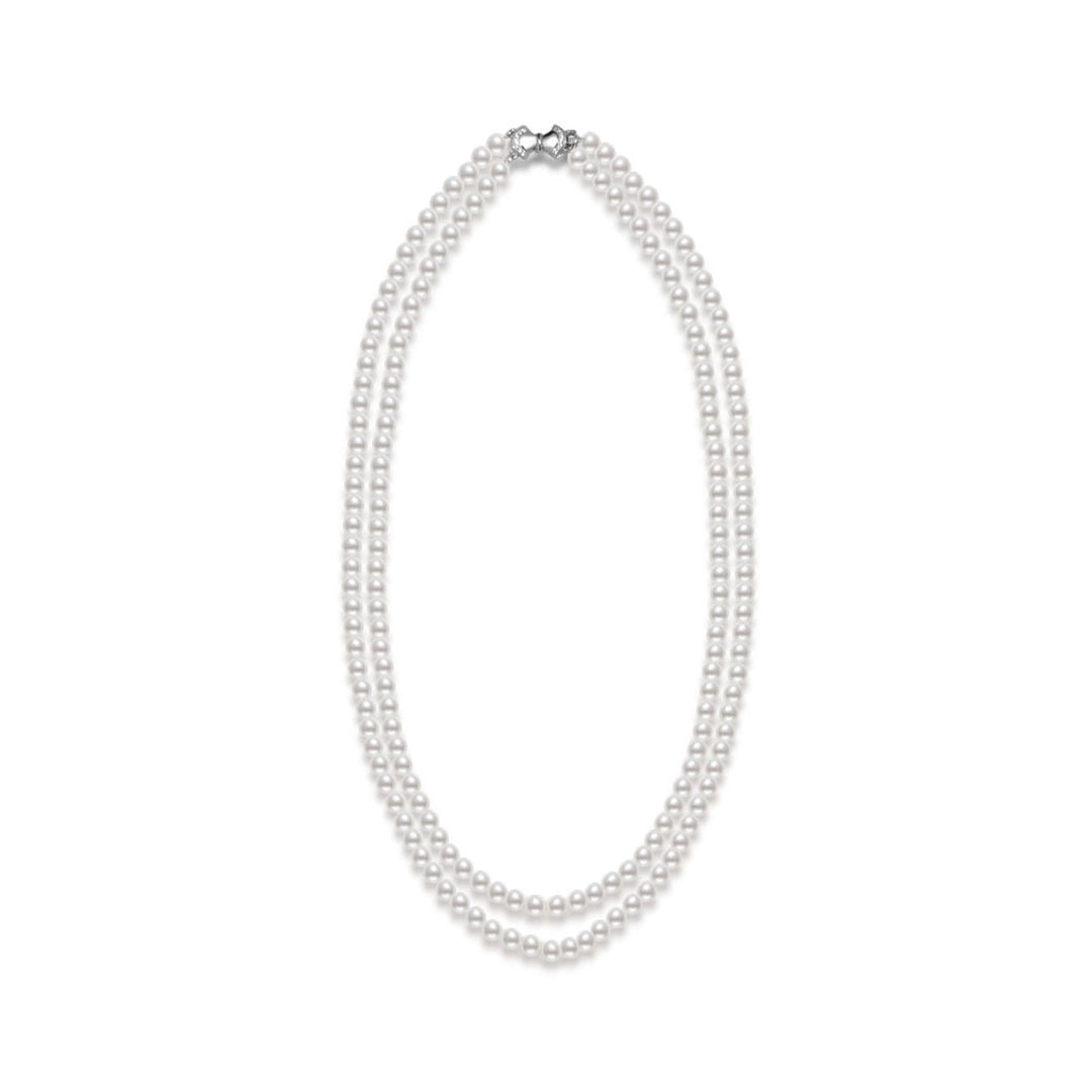 60CM Long Freshwater Pearl Necklace WN00484 - PEARLY LUSTRE