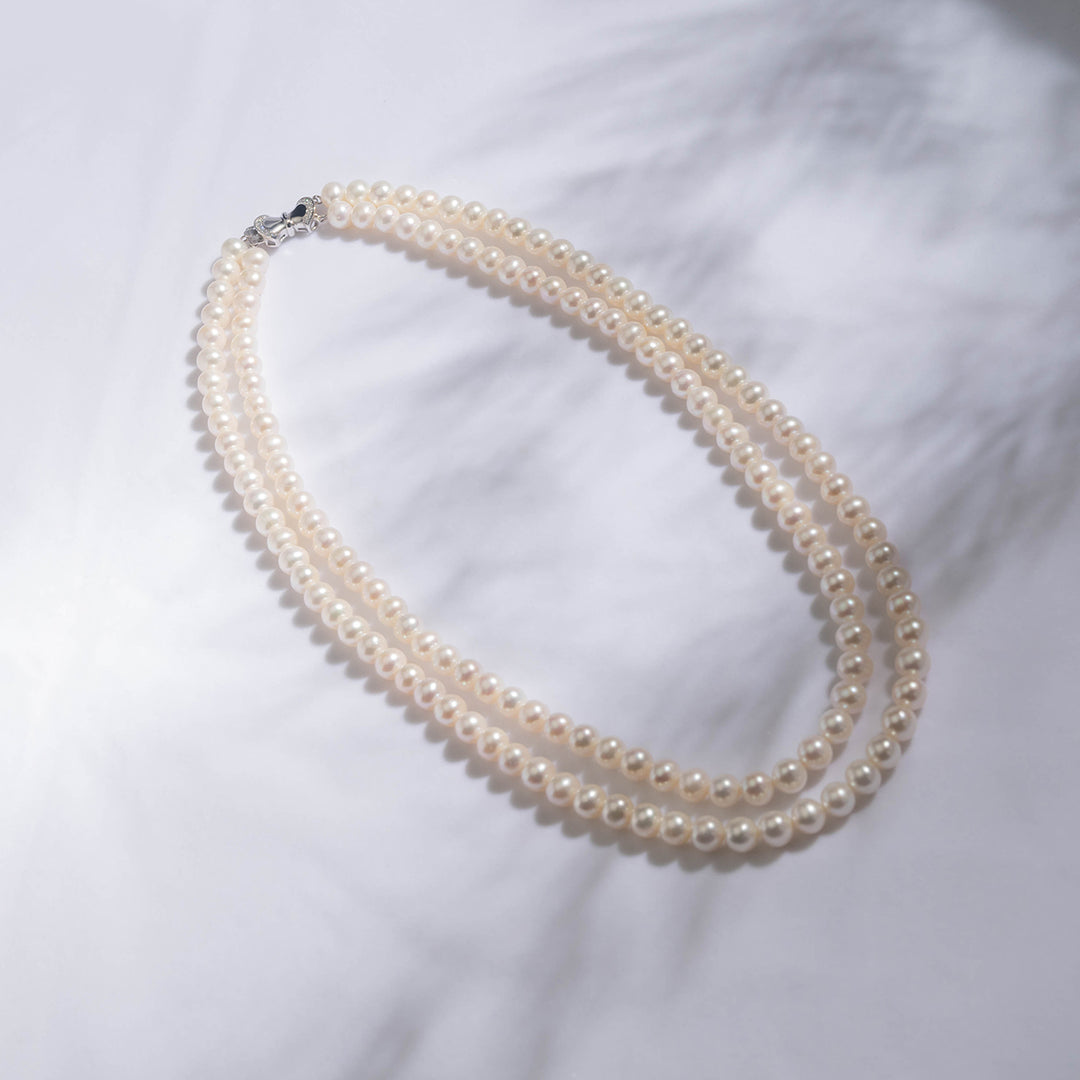 60CM Long Freshwater Pearl Necklace WN00484 - PEARLY LUSTRE
