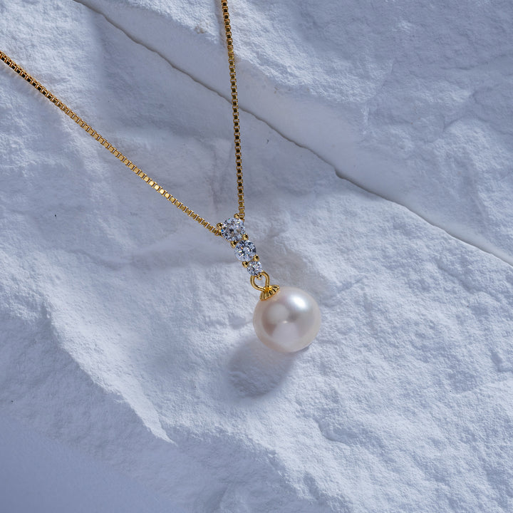 Elegant Freshwater Pearl Necklace WN00488 - PEARLY LUSTRE