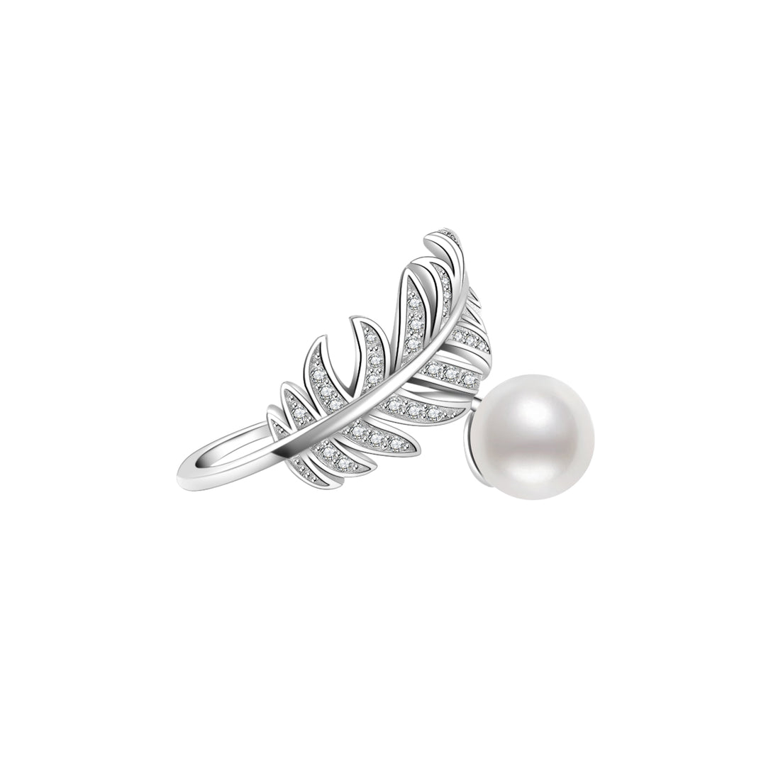 Elegant Freshwater Pearl Ring WR00014 - PEARLY LUSTRE