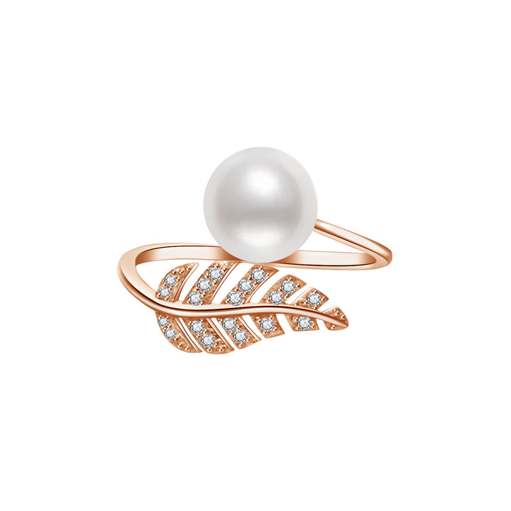 Elegant Freshwater Pearl Ring WR00140 | GARDENS - PEARLY LUSTRE