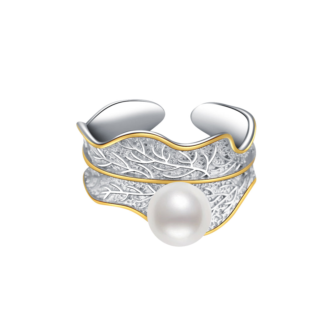 Top Grade Freshwater Pearl Ring WR00068 - PEARLY LUSTRE