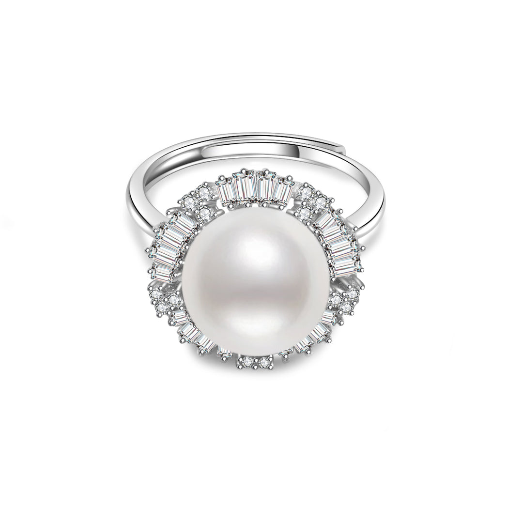 Elegant Edison Pearl Ring WR00132 - PEARLY LUSTRE