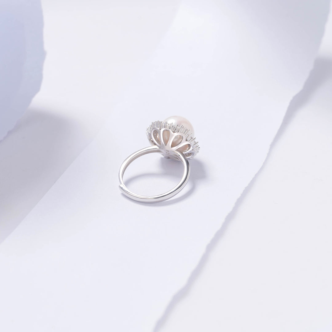 Elegant Edison Pearl Ring WR00132 - PEARLY LUSTRE