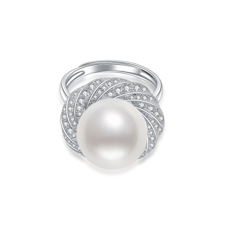 Elegant Edison Pearl Ring WR00172 - PEARLY LUSTRE