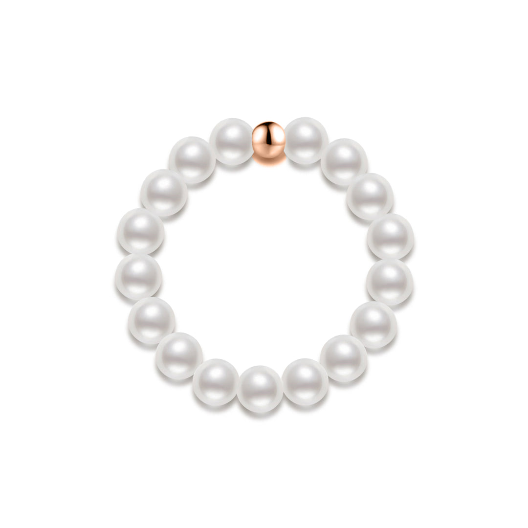 New Yorker Freshwater Pearl Ring WR00186| Mix & Match - PEARLY LUSTRE