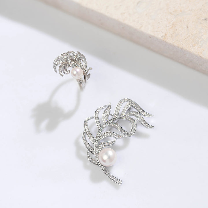 Passion for Life Freshwater Pearl Brooch WC00049 - PEARLY LUSTRE