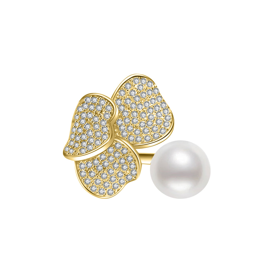 Top Grade Freshwater Pearl Ring WR00194 | GARDENS - PEARLY LUSTRE