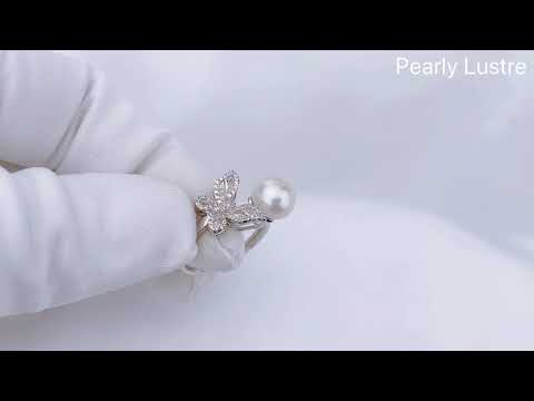 Elegant Freshwater Pearl Ring WR00080 | GARDENS