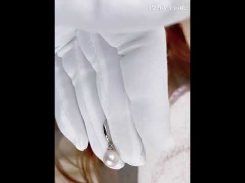 Pearly Lustre Elegant Freshwater Pearl Earrings WE00106 Product Video