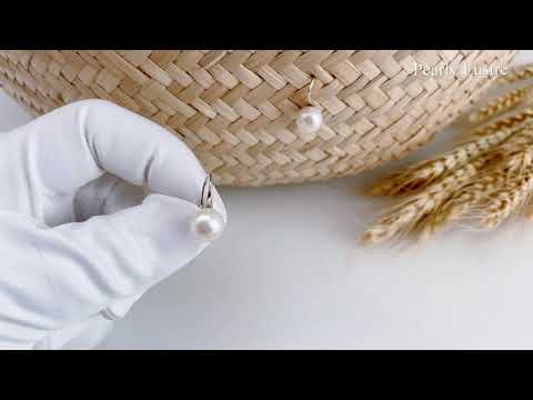 Pearly Lustre Elegant Freshwater Pearl Earrings WE00045 Product Video