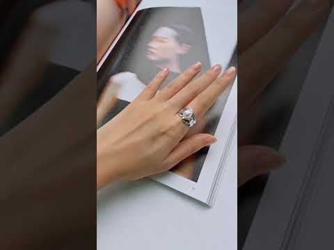 Anello con perla d'acqua dolce newyorkese WR00210