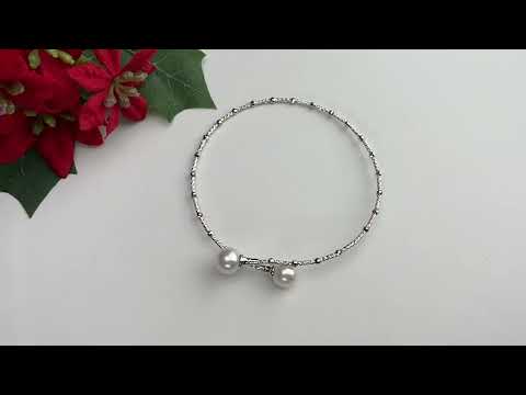 Bracelet élégant en perles d'eau douce WB00146