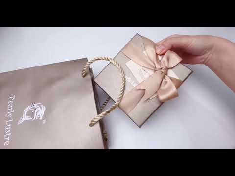 أقراط لؤلؤ المياه العذبة الأنيقة WE00033