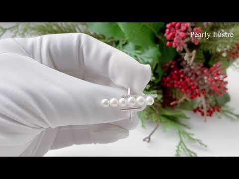 Pearly Lustre New Yorker Freshwater Pearl Ring WR00047 Product Video