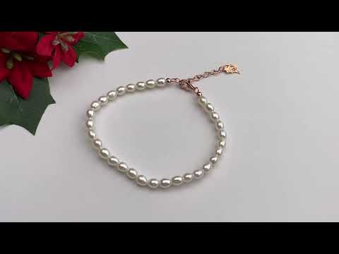 Pulsera New Yorker de Perlas de Agua Dulce WB00155