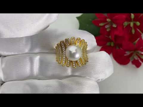 Elegant Freshwater Pearl Ring WR00192
