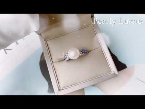 Pearly Lustre Elegant Freshwater Pearl Ring WR00027 Product Video