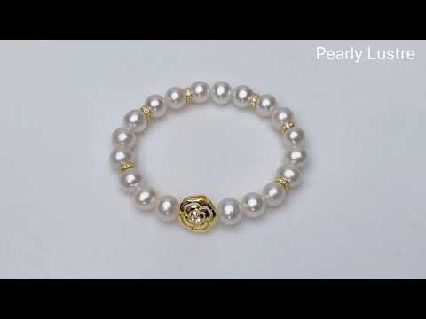 Bracciale di perle d'acqua dolce newyorkese WB00080