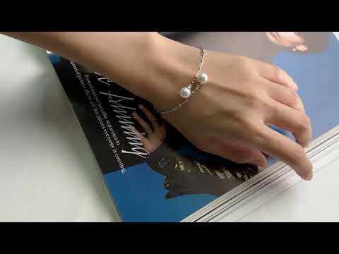 Bracelet élégant en perles d'eau douce WB00146