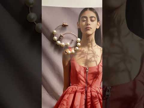 ニューヨーカー 淡水パール イヤリング WE00548