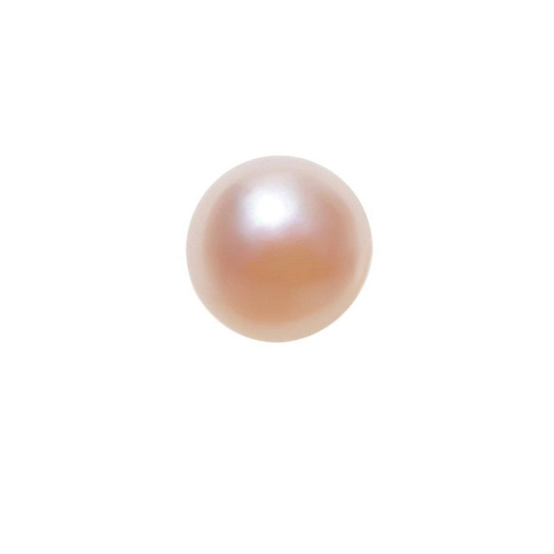 Second Grade Semi Round Pink Freshwater Pearl WA00015 - PEARLY LUSTRE