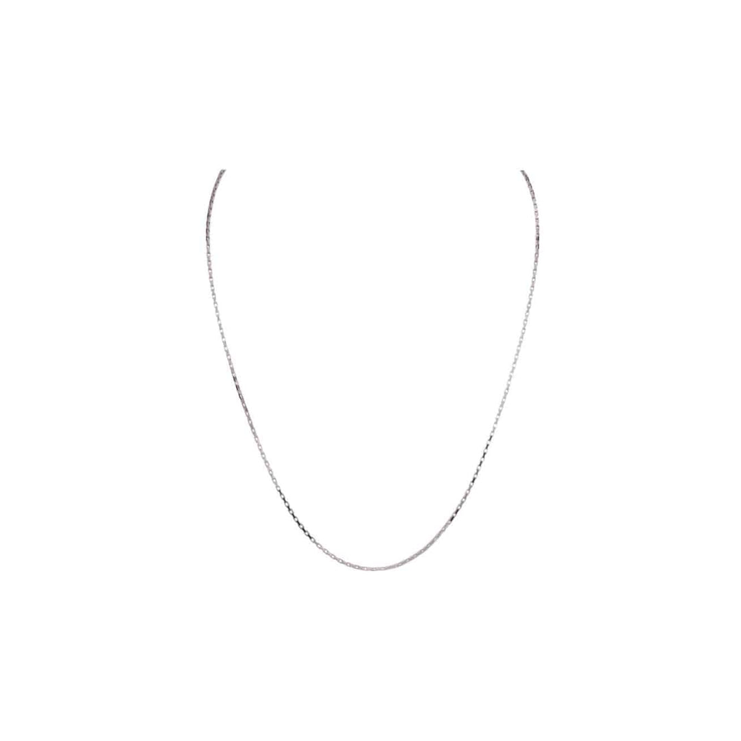 Sterling Silver Necklace 62+5cm WA00002 - PEARLY LUSTRE