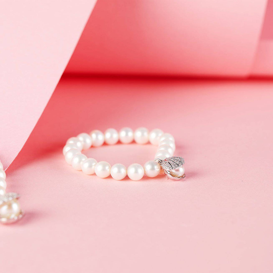 Wonderland Freshwater Pearl Bracelet WB00086 - PEARLY LUSTRE