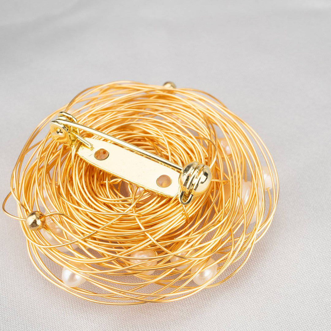 Passion for Life Freshwater Pearl Brooch WC00007 - PEARLY LUSTRE