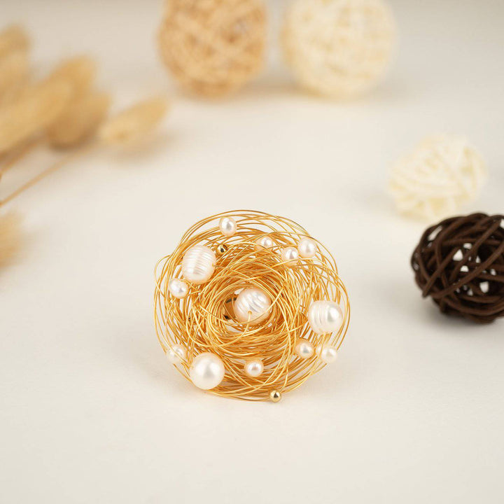 Passion for Life Freshwater Pearl Brooch WC00007 - PEARLY LUSTRE