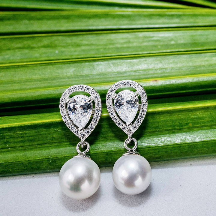 Elegant Pearl Set WS00079 - PEARLY LUSTRE