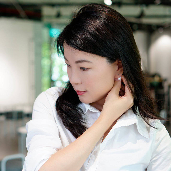 Elegant Freshwater Pearl Earrings WE00184 - PEARLY LUSTRE