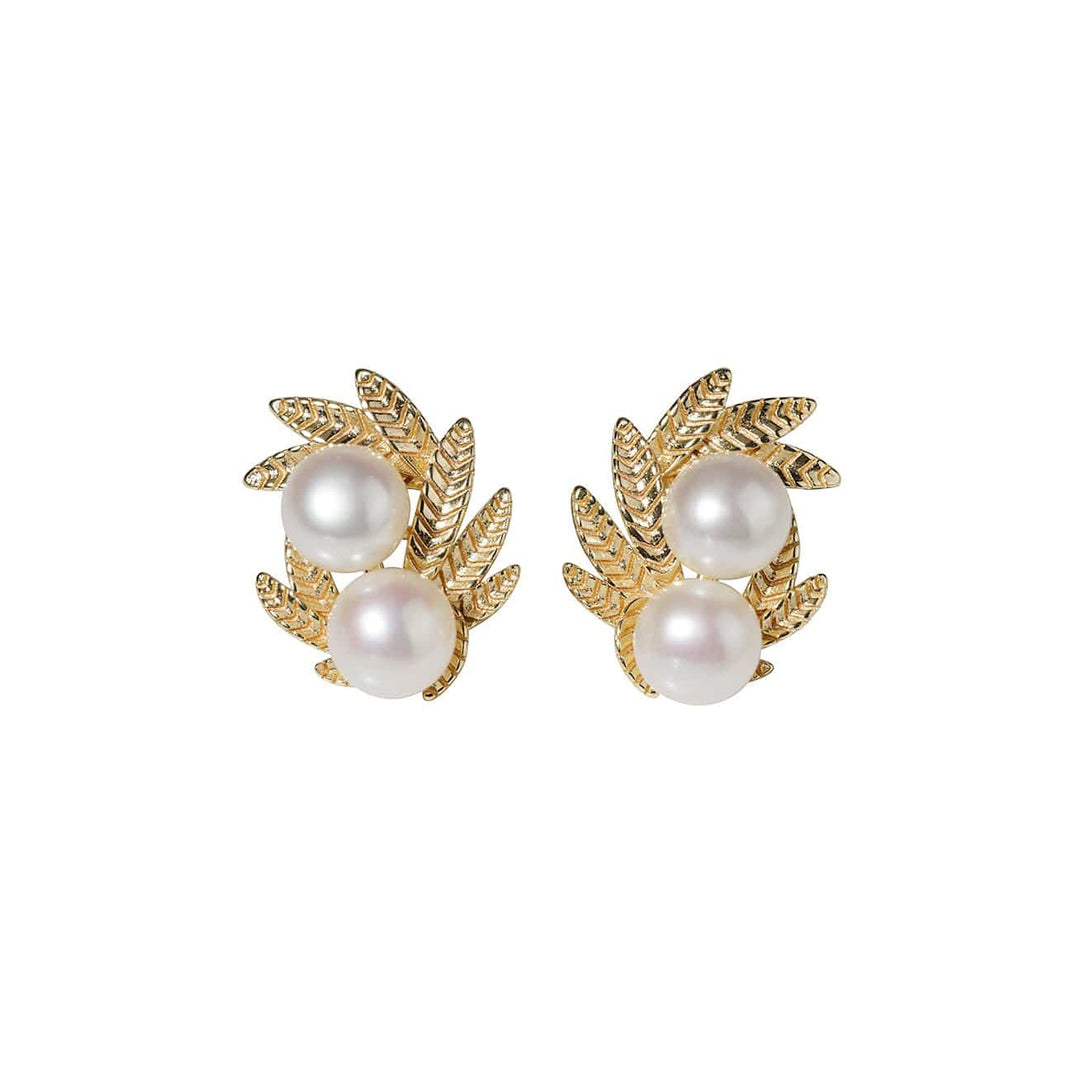 New Yorker Freshwater Pearl Earrings WE00142 - PEARLY LUSTRE