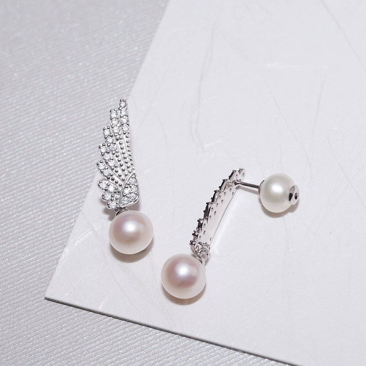 New Yorker Freshwater Pearl Earrings WE00205 - PEARLY LUSTRE