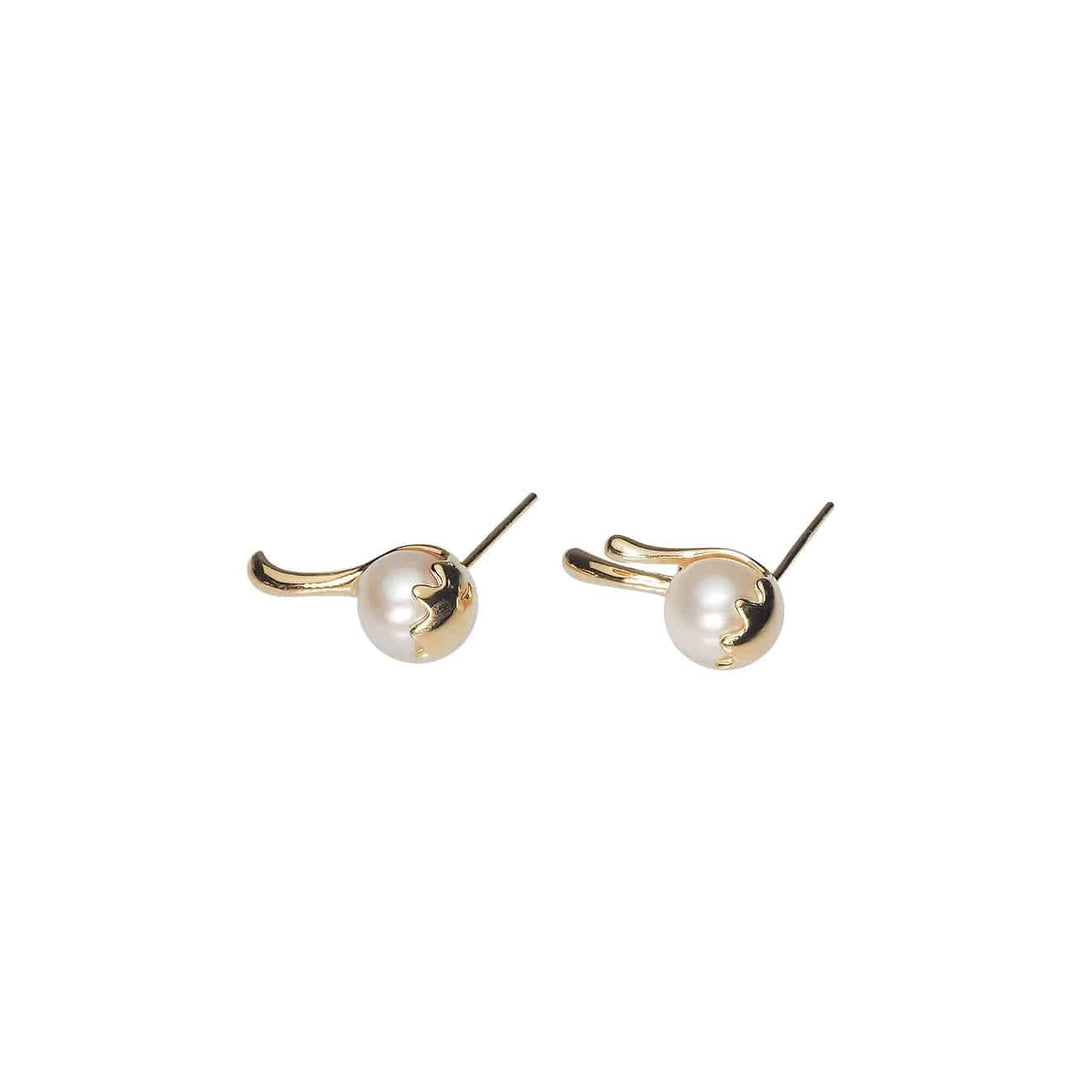 New Yorker Freshwater Pearl Earrings WE00245 - PEARLY LUSTRE