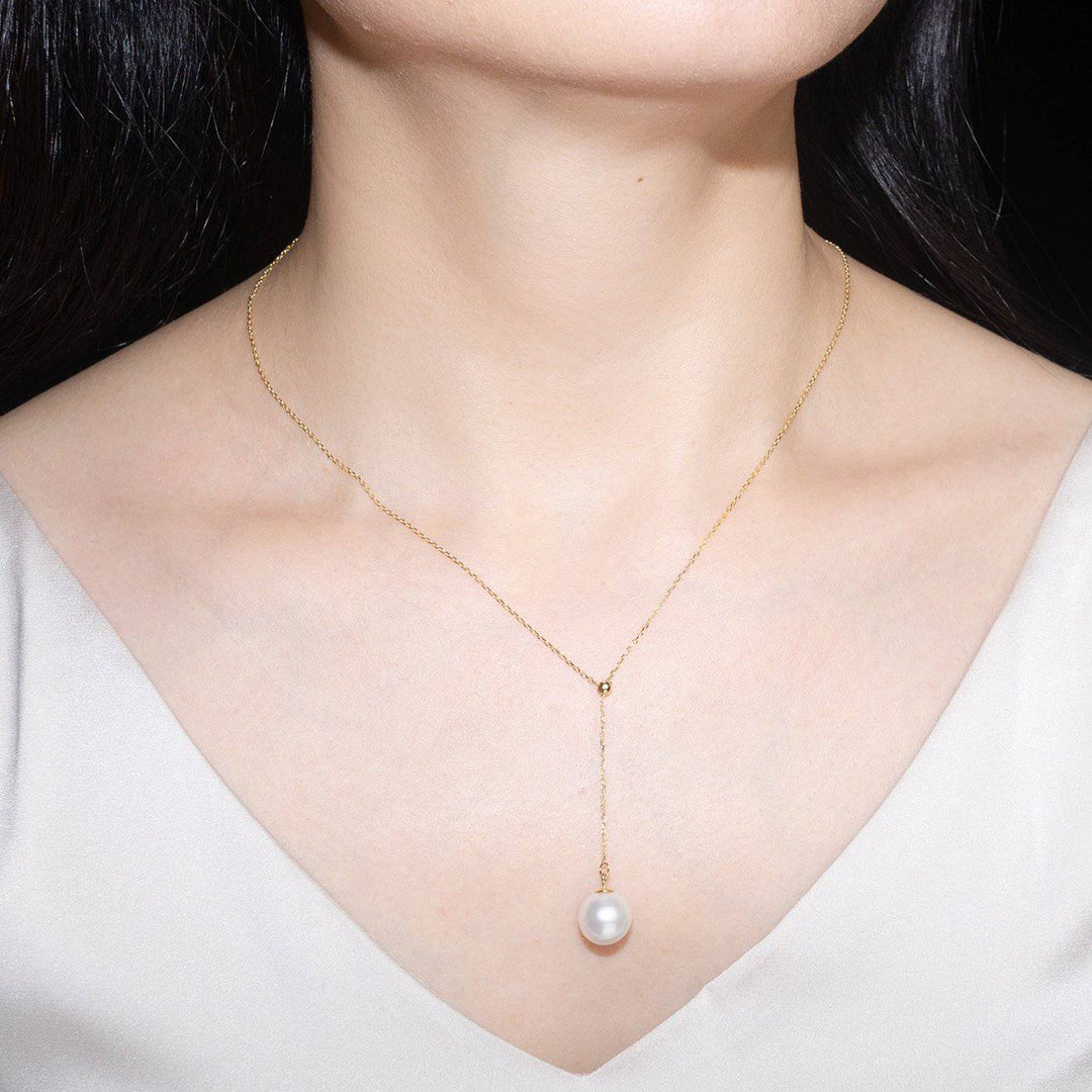 Elegant Freshwater Pearl Necklace WN00440 - PEARLY LUSTRE