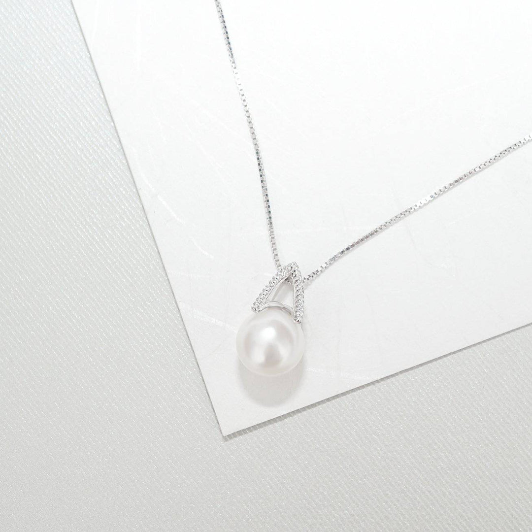 Elegant Freshwater Pearl Necklace WN00009 - PEARLY LUSTRE