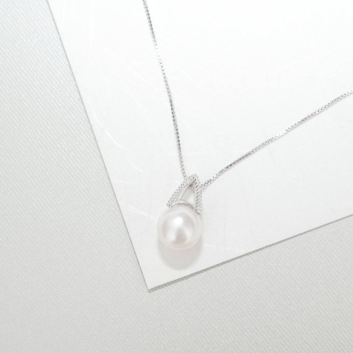 Elegant Freshwater Pearl Necklace WN00009 - PEARLY LUSTRE