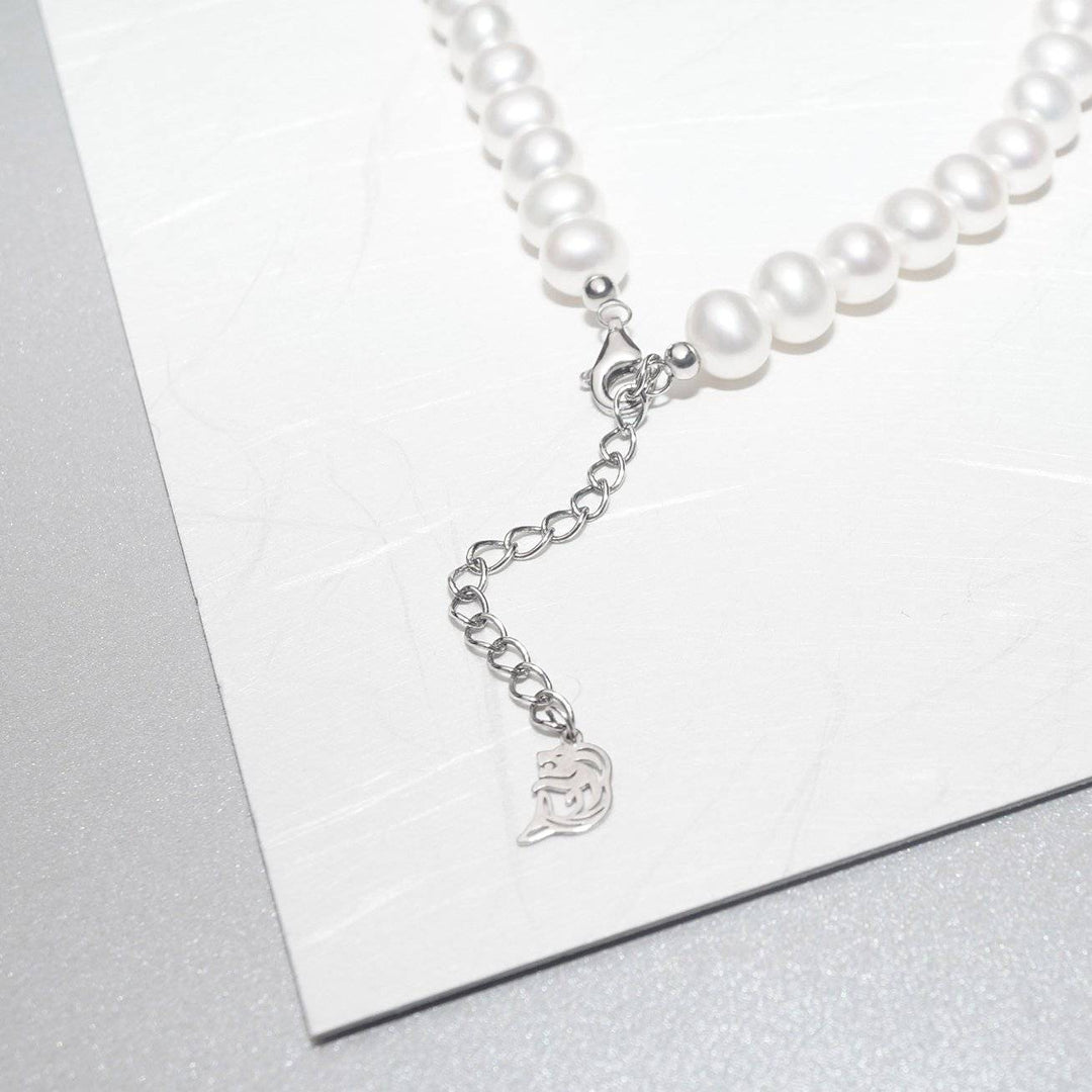 Elegant Freshwater Pearl Necklace WN00105 - PEARLY LUSTRE