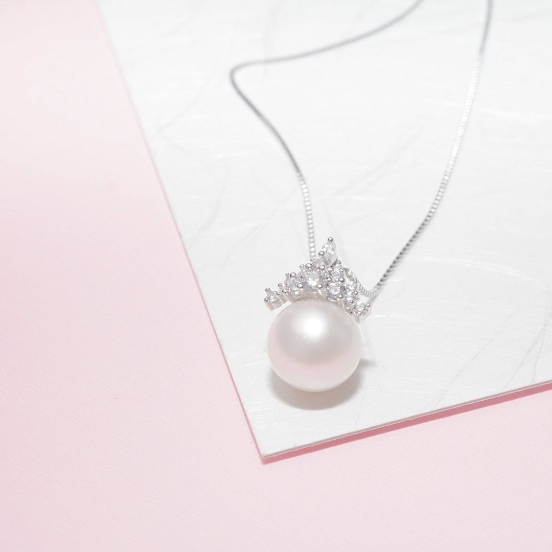 Elegant Edison Pearl Necklace WN00170 - PEARLY LUSTRE