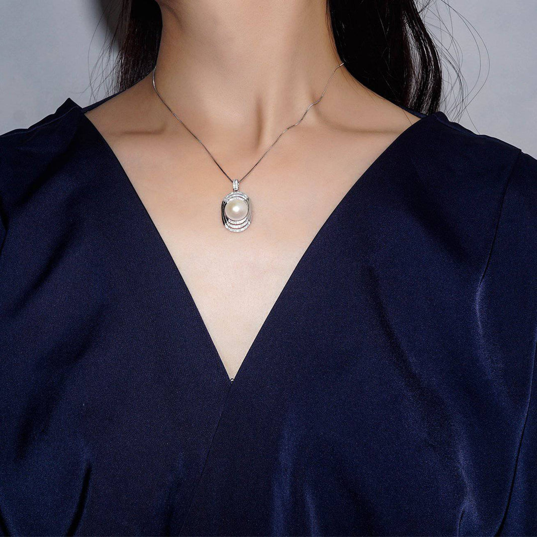 Elegant Freshwater Pearl Necklace WN00185 - PEARLY LUSTRE