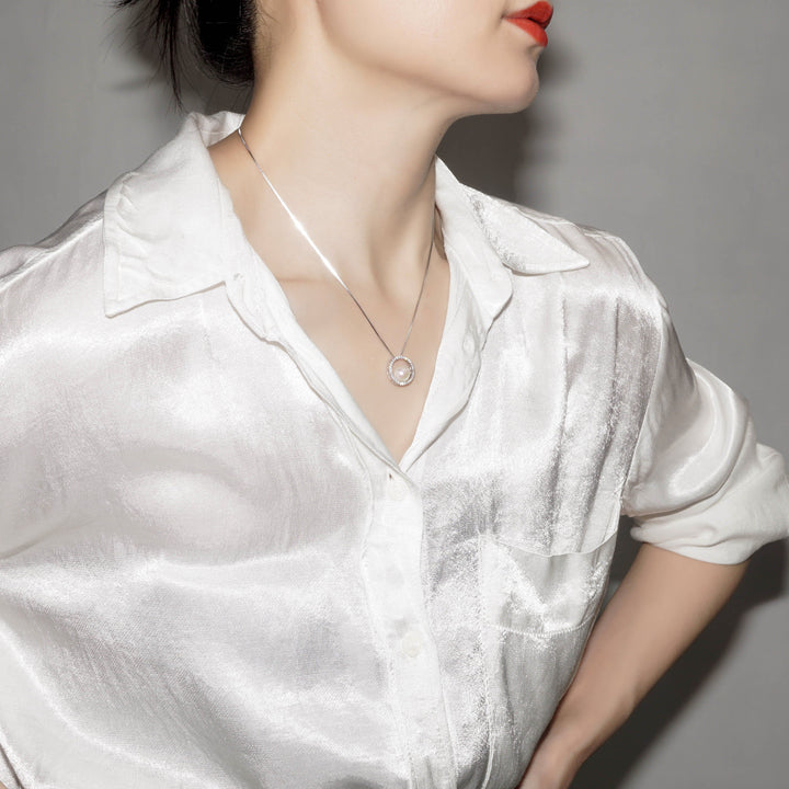 Elegant Freshwater Pearl Necklace WN00198 - PEARLY LUSTRE