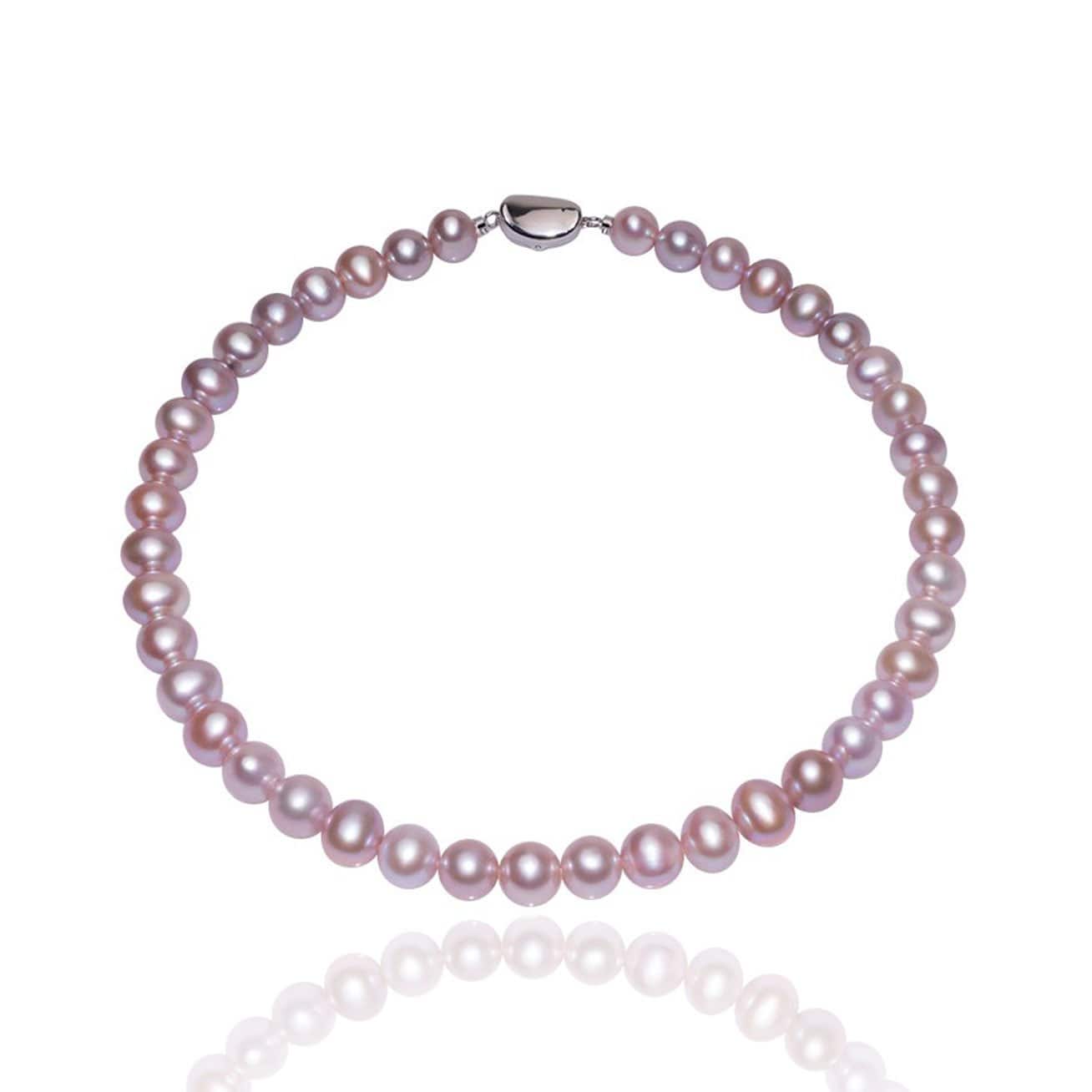 Lilac on sale pearl necklace