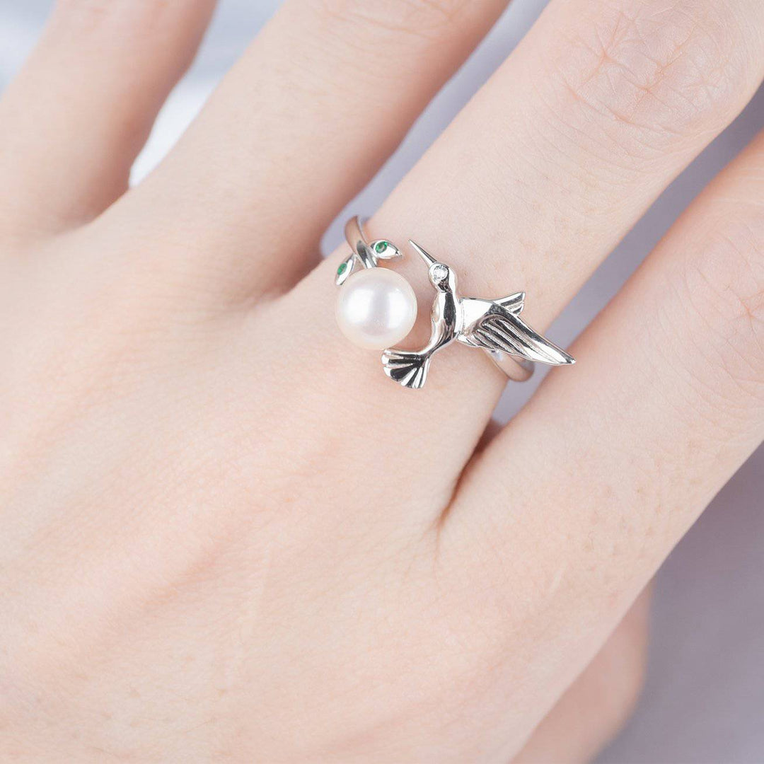 Wonderland Freshwater Pearl Ring WR00067 - PEARLY LUSTRE