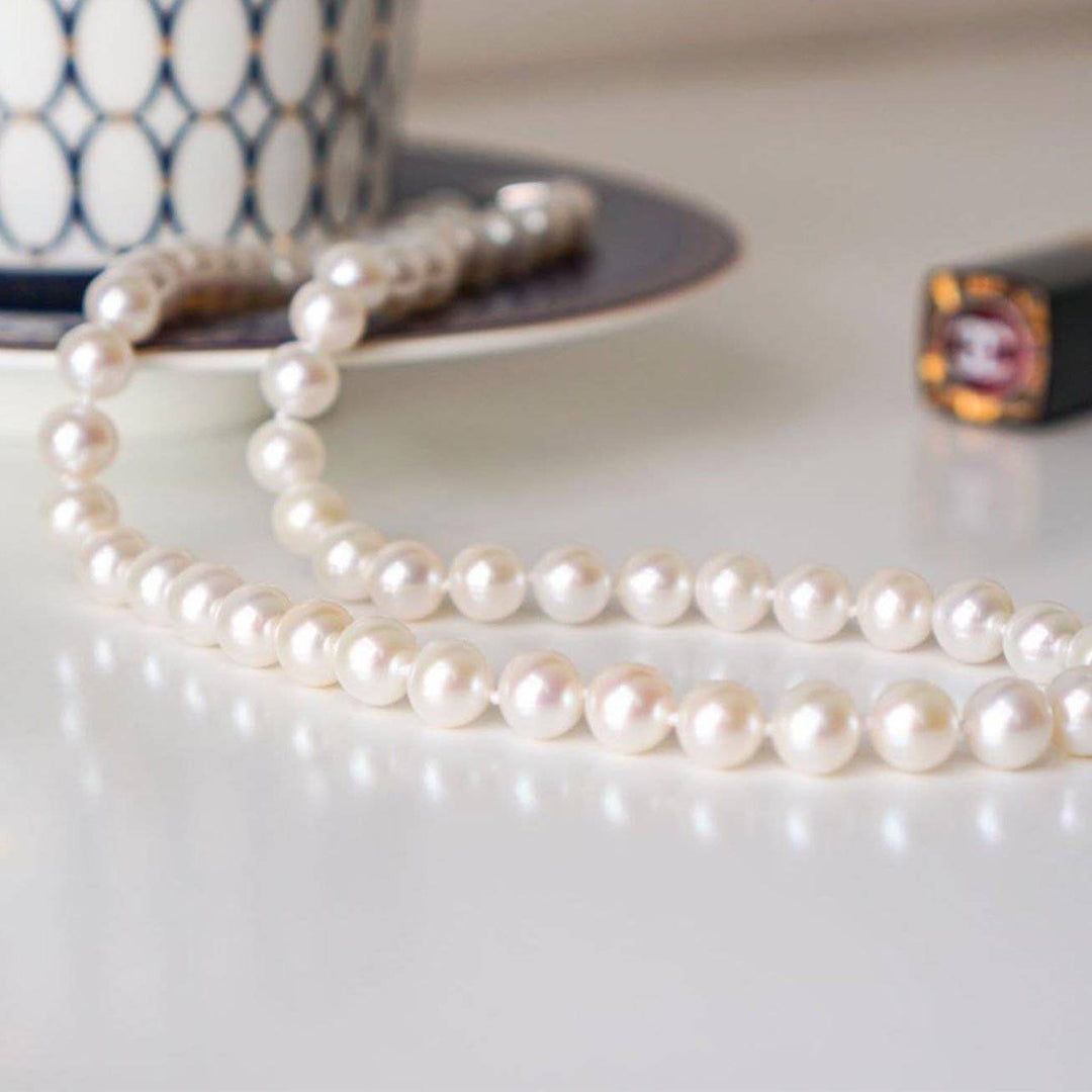 Elegant Freshwater Pearl Set WS00039 - PEARLY LUSTRE