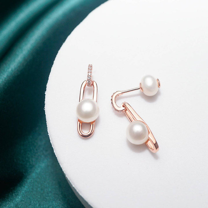 New Yorker Freshwater Pearl Set WS00046 - PEARLY LUSTRE