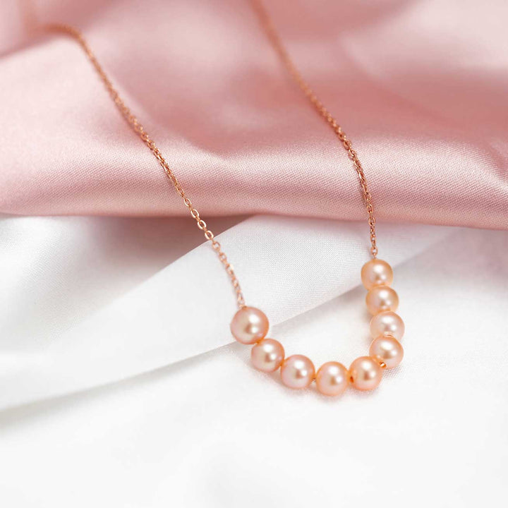 New Yorker Nine Freshwater Pearl Necklace WN00432 - PEARLY LUSTRE
