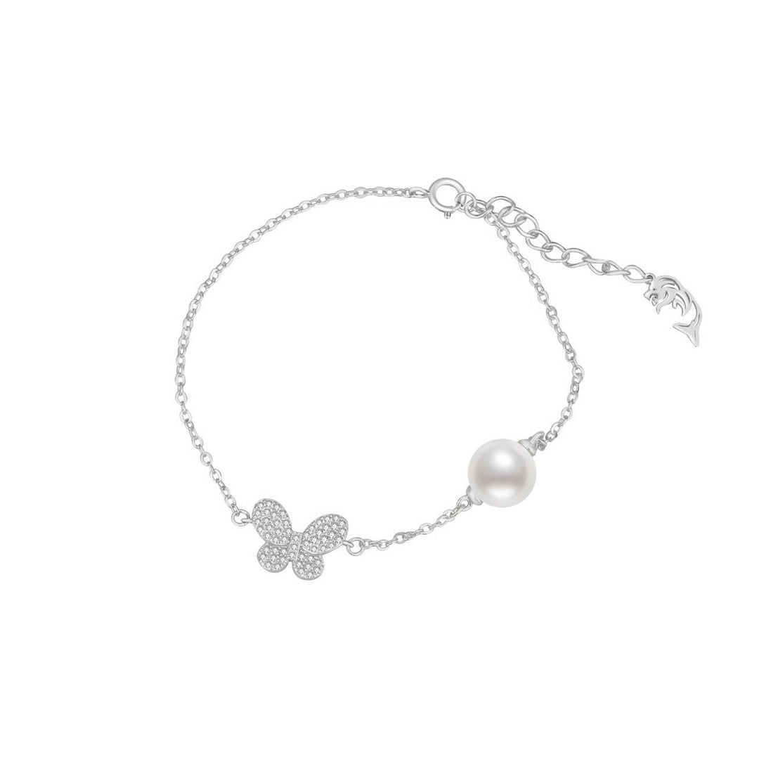 Elegant Freshwater Pearl Bracelet WB00007 | GARDENS - PEARLY LUSTRE